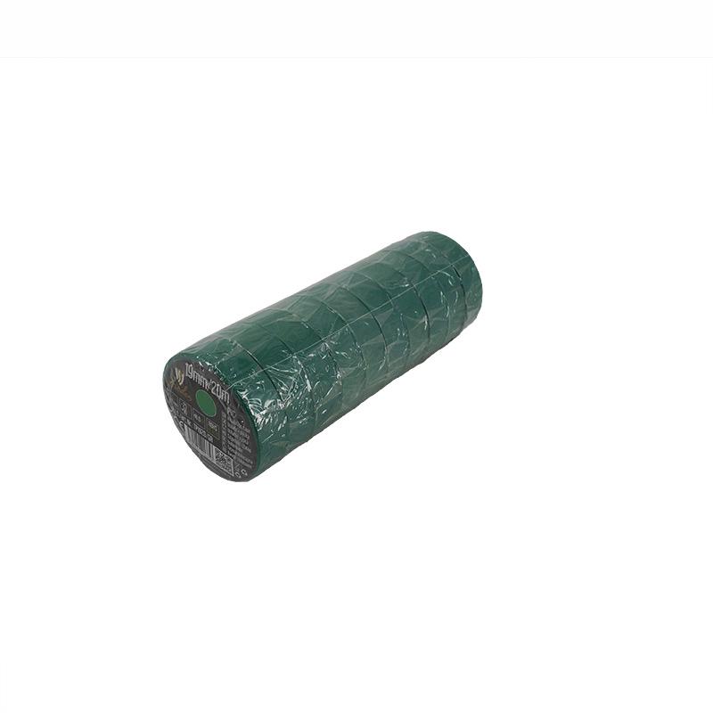 Izolační páska 19mm / 20m zelená - TP1920/GR